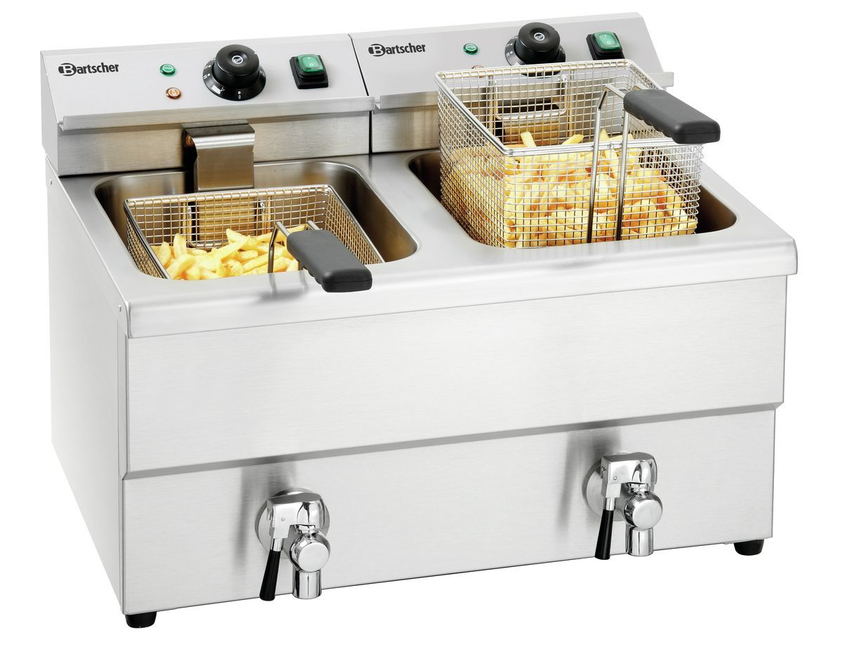 Fritteuse 8+8 Liter, 230V