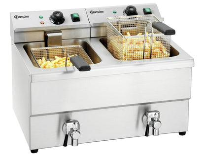 Fritteuse 8+8 Liter, 230V