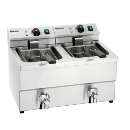 Fritteuse 8+8 Liter, 230V