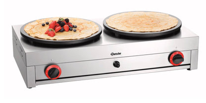 Gas-Crepés-Eisen 2 Zonen je Ø40 cm