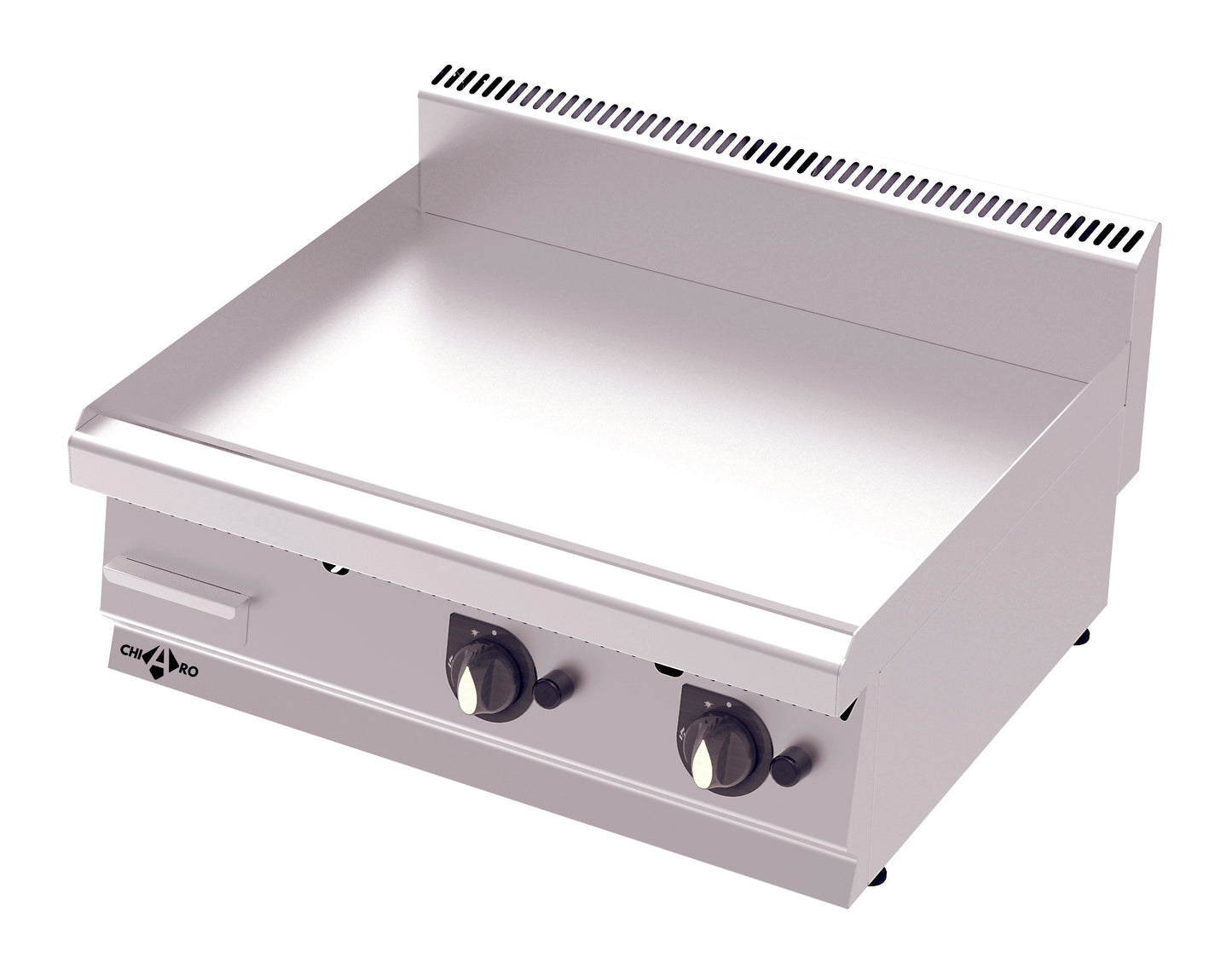 Gasgrill Grillplatte mit 2 Zonen Brattplatte als Tischgerät