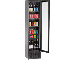 Glastürkühlschrank Getränkekühlschrank SLIM