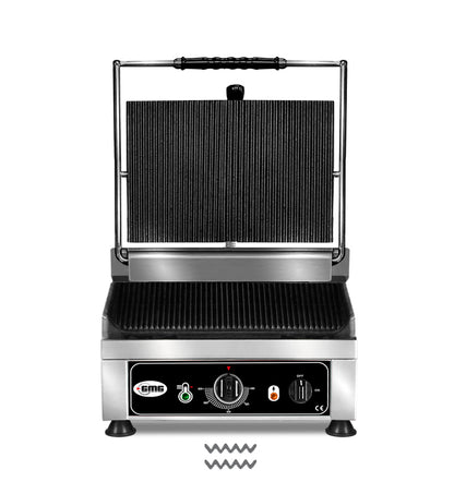 Kontaktgrill / Toaster mit gerillter Oberfläche 35 x 27 cm